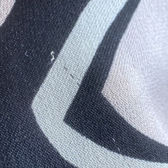 Diane von Furstenberg DVF Posey Asymmetrical Silk Drop Yoke Skirt Ruffle READ - Picture 10 of 11